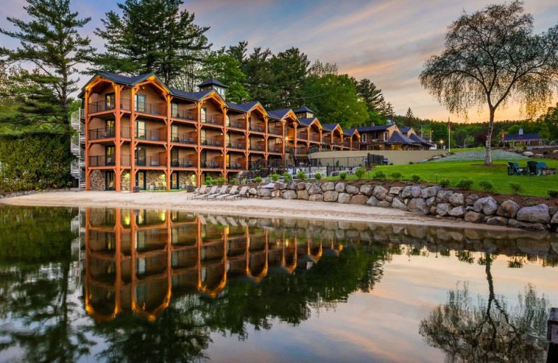 Exterior view of Center Harbor Inn.