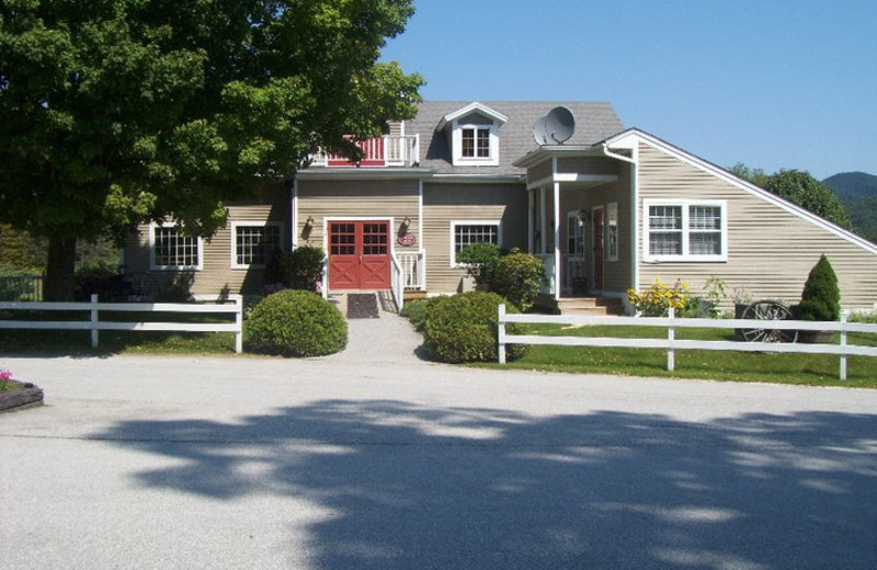 Exterior view of The Inn at Willow Pond.