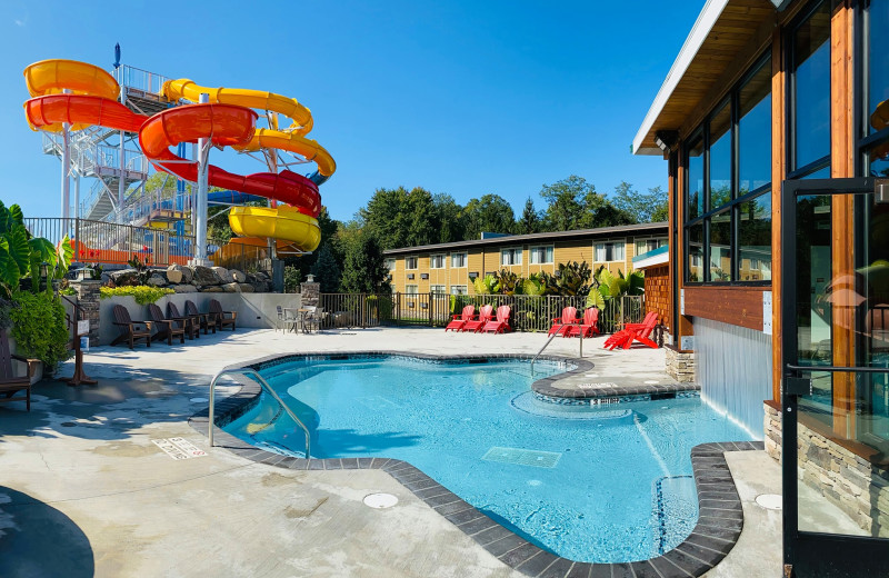 Hot springs at Rocking Horse Ranch Resort.