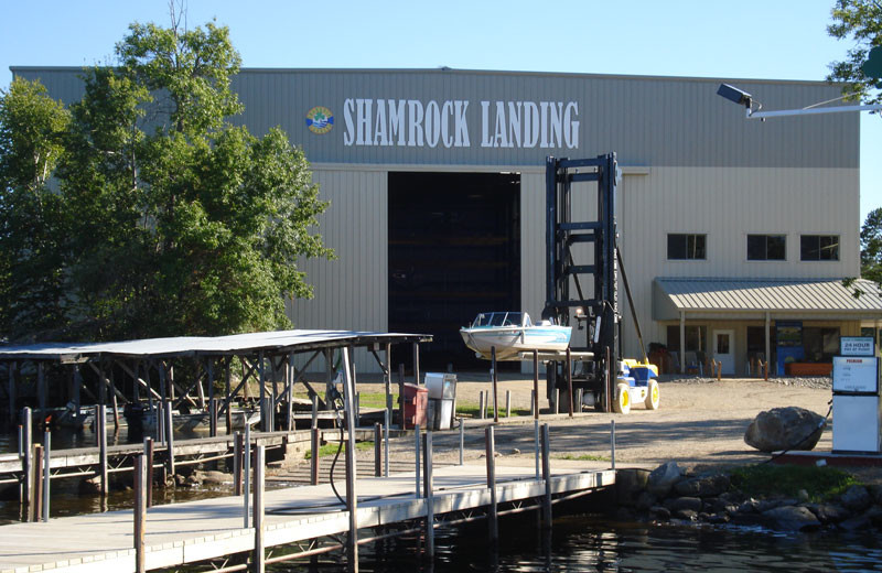 Marina at Shamrock Marina & Resort.