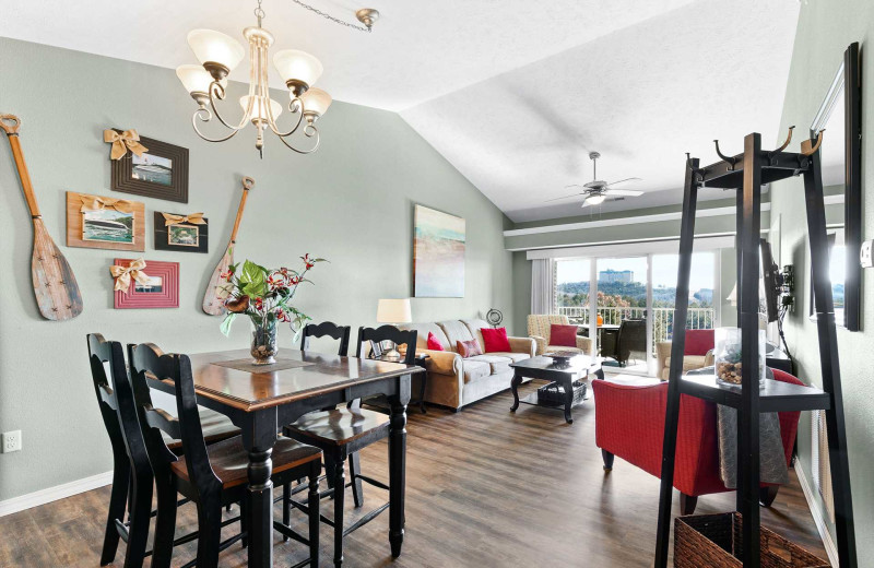 Rental condo at Branson Vacation Rentals.
