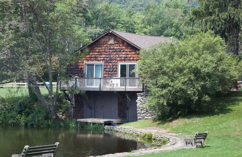 Exterior of a Cottage at Malibu Dude Ranch