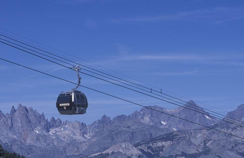 Ski lift near The Westin Monache Resort.