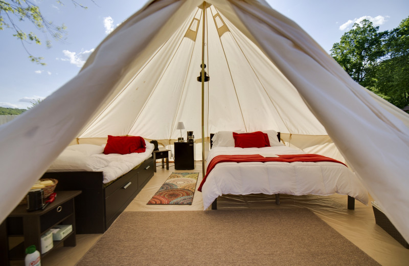 Yurt at Shawnee Inn and Golf Resort.