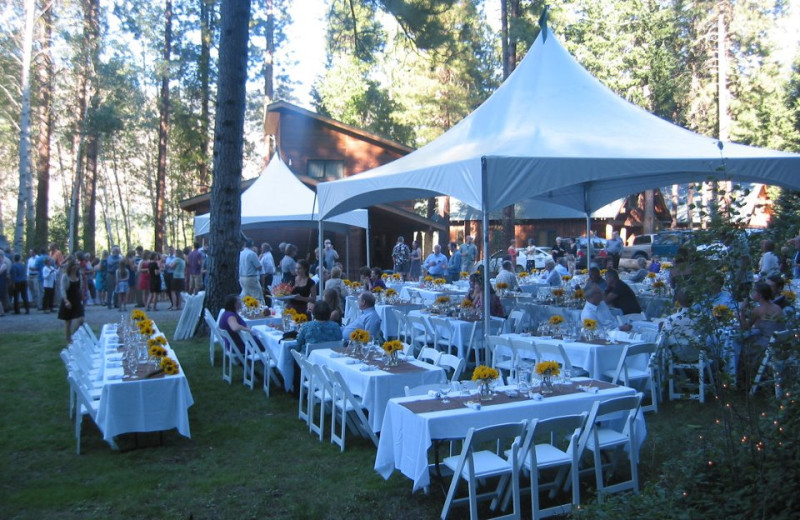 Weddings at Timberline Meadows Lodges.