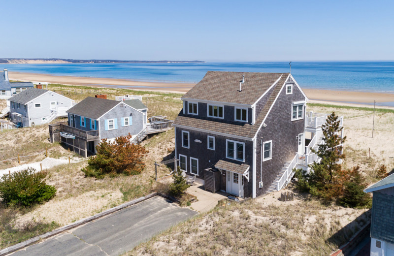 Rental exterior at Beach Realty.