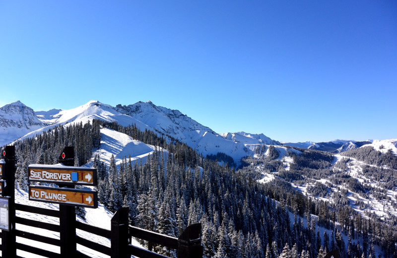 Mountains at Lumiere Telluride.