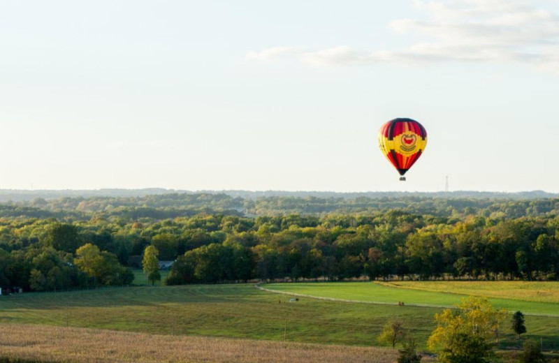 Hot air balloon at The Lodges at Gettysburg.