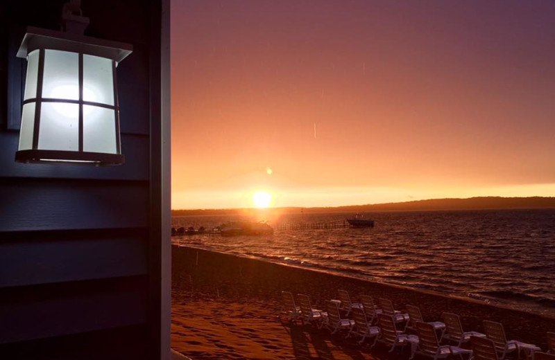 Sunset at Baywatch Resort.