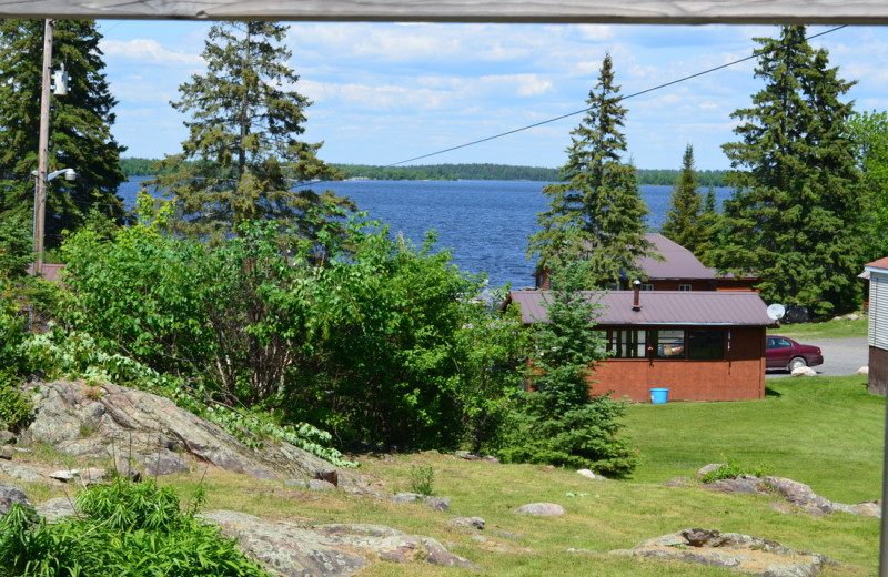 Lake view at Pine Tree Cove Resort.