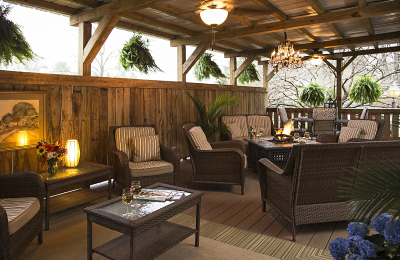 Patio at 1825 Inn Bed