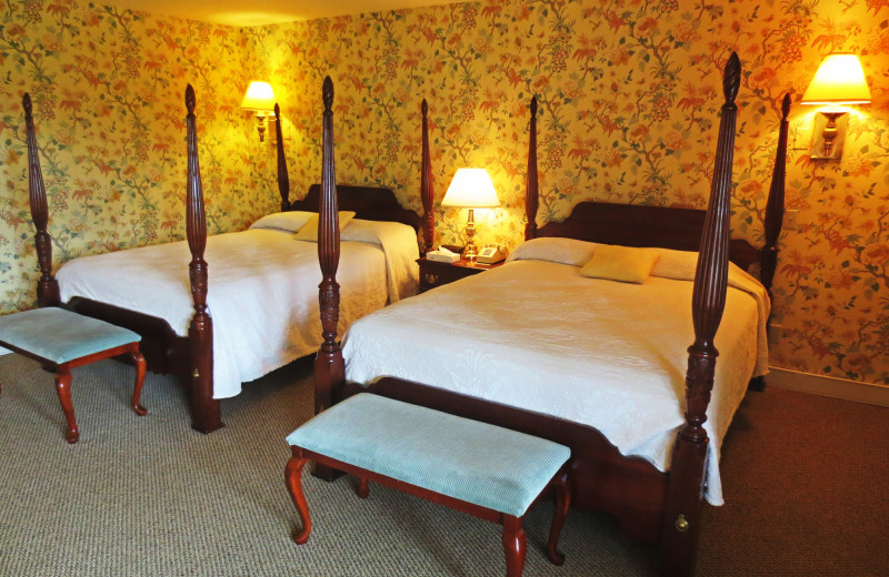 Guest room at The Thompson House.