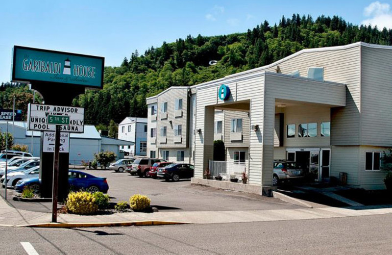 Exterior view of The Garibaldi House Inn & Suites.