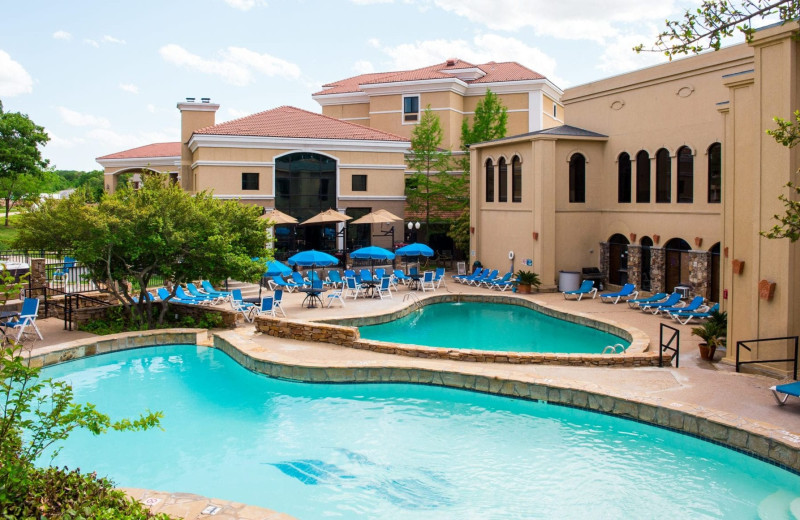 Outdoor pool at Tanglewood Resort and Conference Center.