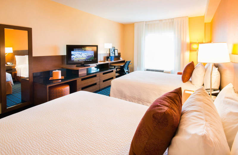 Guest room at Fairfield Inn 