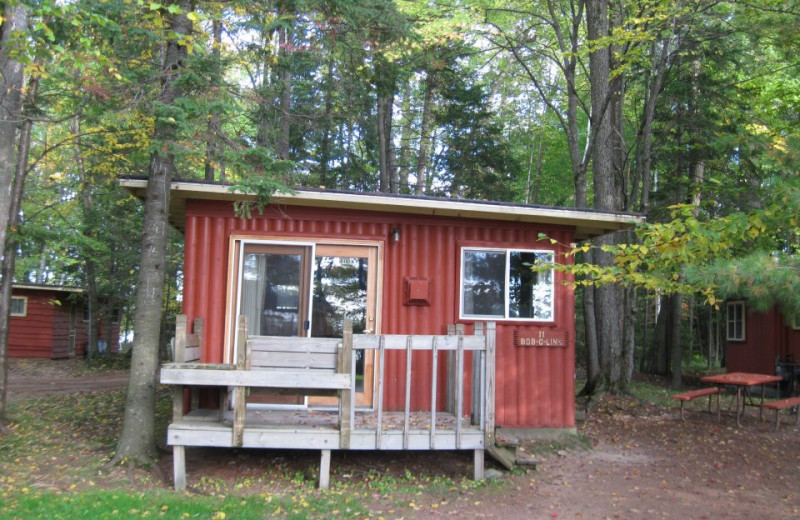 Cabin Exterior at Holiday Acres Resort