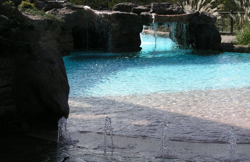 Outdoor pool at Stonewater Cove Resort.