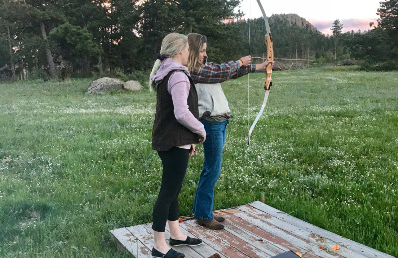 Archery at Sundance Trail Guest Ranch.