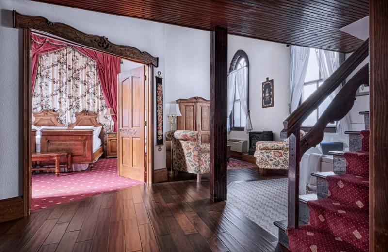 Guest room at Hotel Pension Anna.