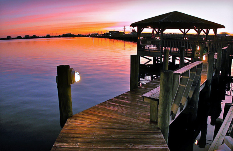 Dock at Oasis Suites.