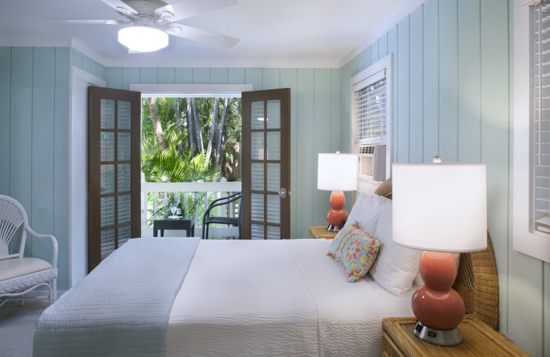 Guest room at Westwinds Inn.