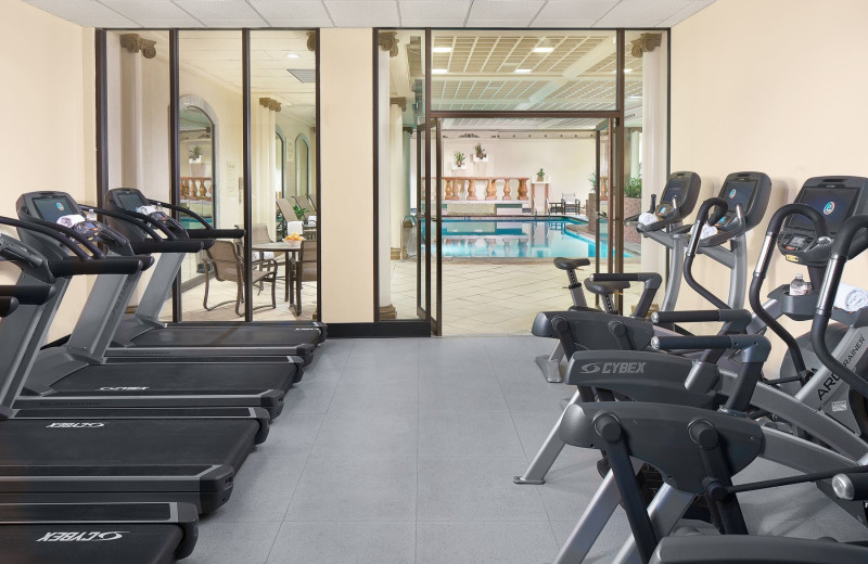 Fitness room at Peabody.