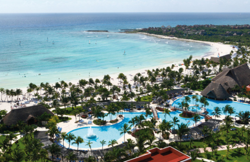 Aerial View at Barcelo Maya Beach Resort