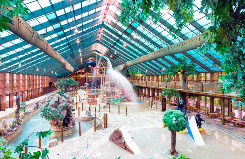 Indoor water park at Westgate Smoky Mountain Resort & Spa.