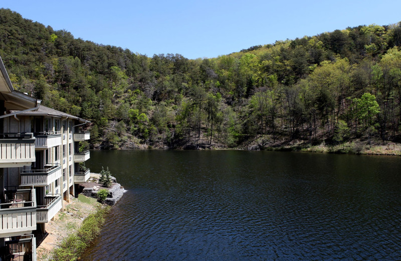 Exterior view of Cohutta Springs Conference Center.