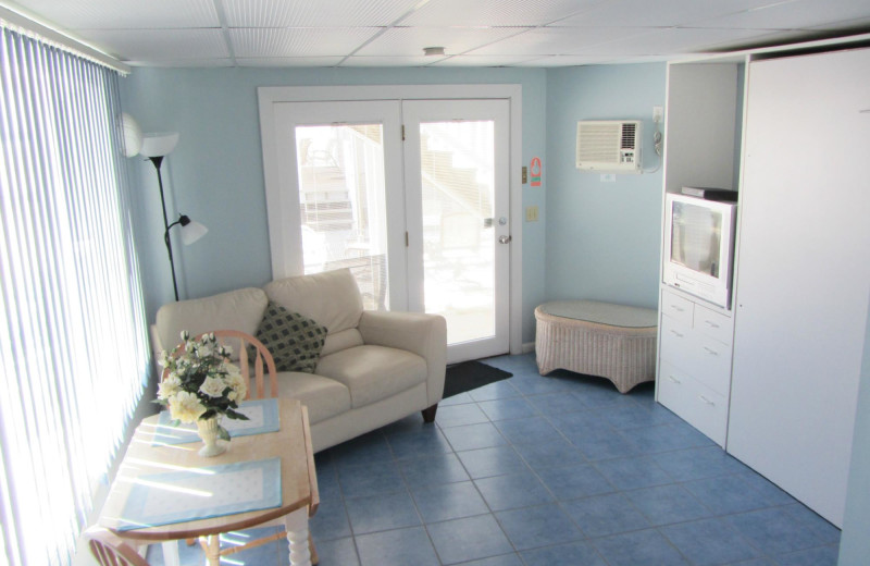 Guest room at Ocean Walk Hotel.