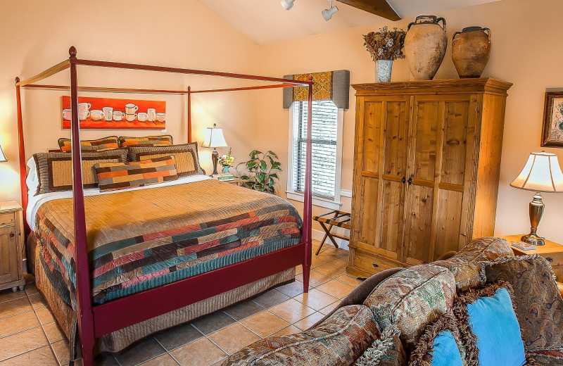 Guest room at Blair House Inn.