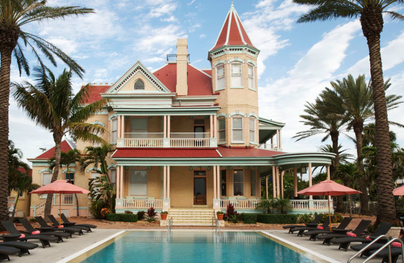 Exterior view of The Southernmost House.