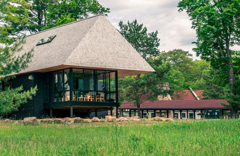 Exterior view of Port Cunnington Lodge & Resort.