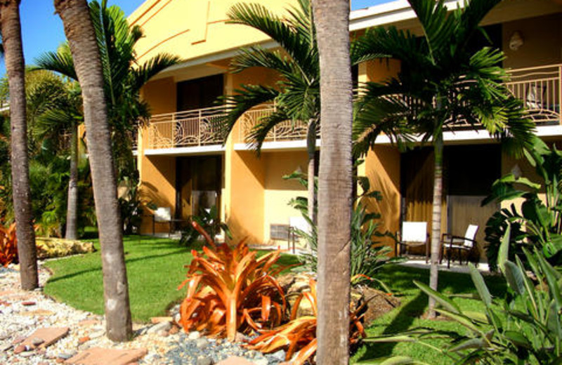 Exterior view of Hampton Inn at Manatee Bay.