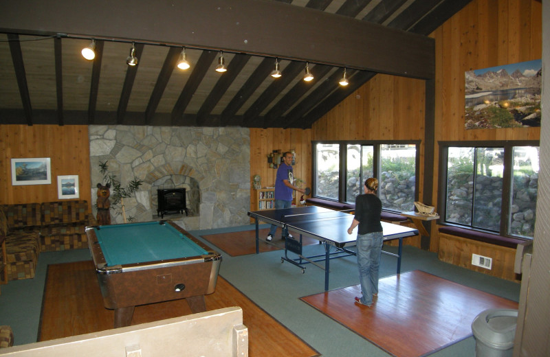 Game room at Seasons 4 Condominium Rentals.