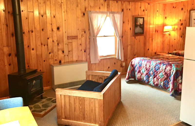Suite at Golden Eagle Lodge.