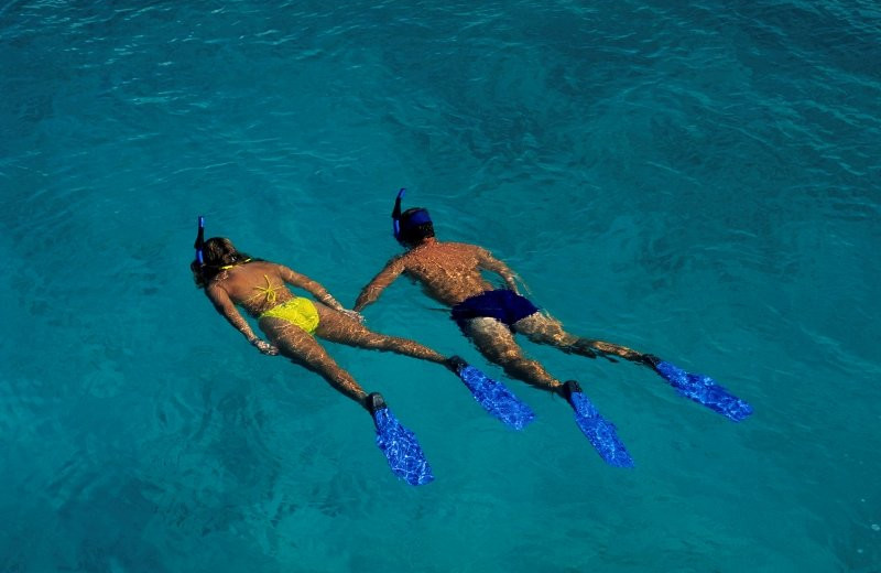 Snorkeling excursions at Oceano Beach Resort.