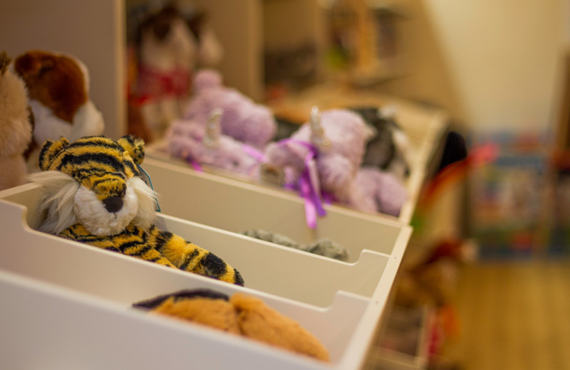 Gift shop stuffed animals at Emerson Resort
