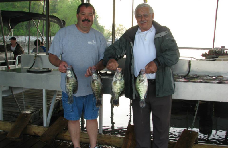 Fishing at Mansard Island Resort & Marina.