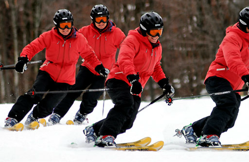 Skiing near Beaver Ridge and Northpoint.