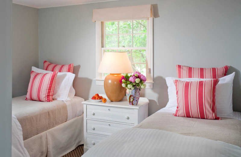Guest room at The Inn at English Meadows.