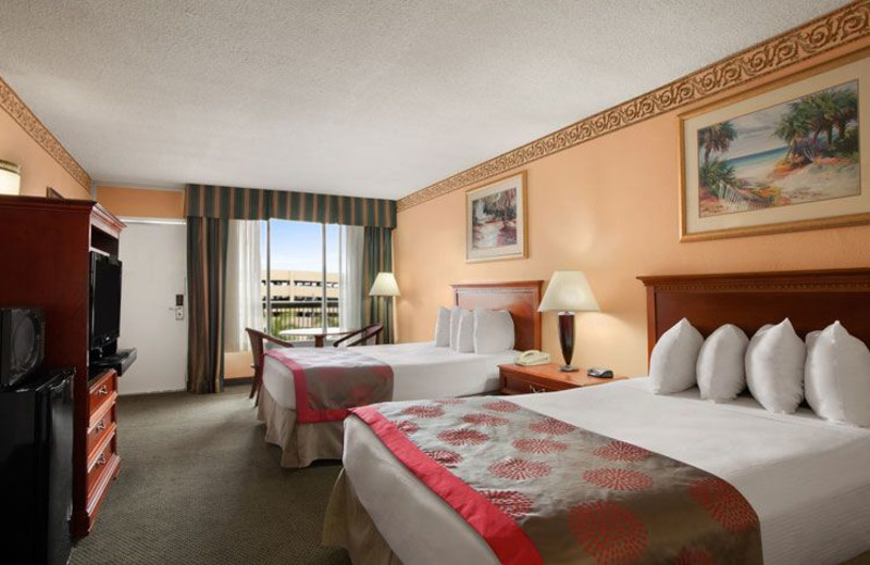 Guest Room at Ramada Hollywood Downtown