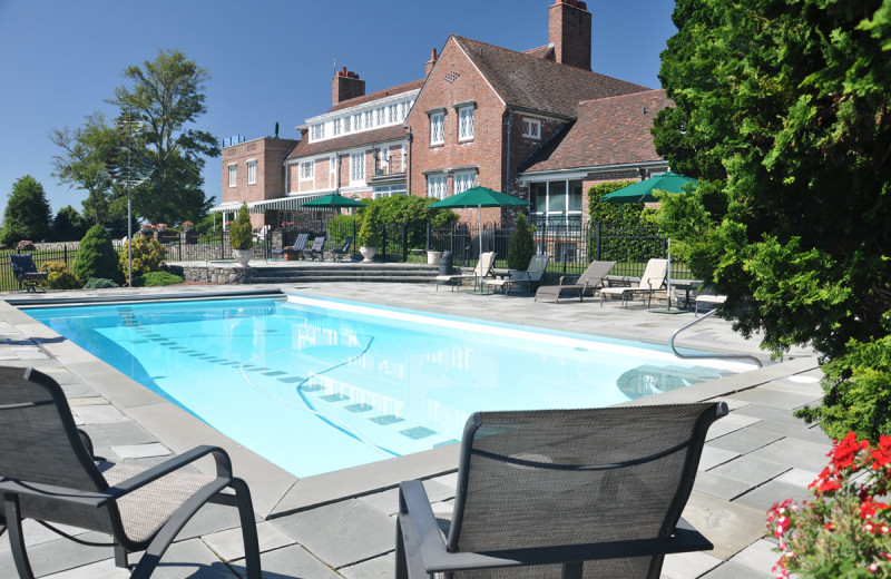 Outdoor pool at Point Pleasant Inn 