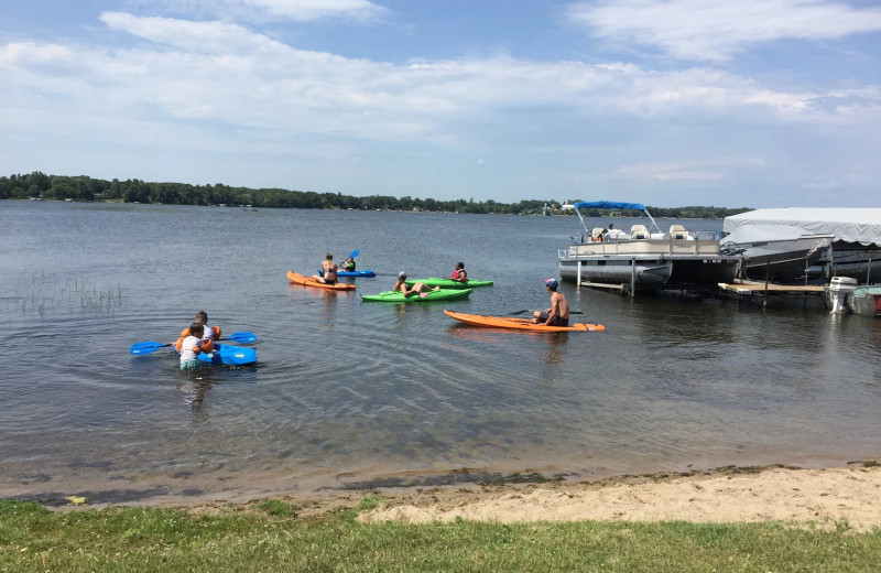 Lake at Betsy Ross Resort.