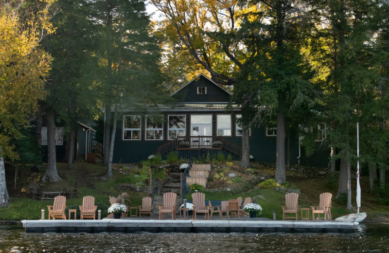 Lodge exterior at Bartlett Lodge.