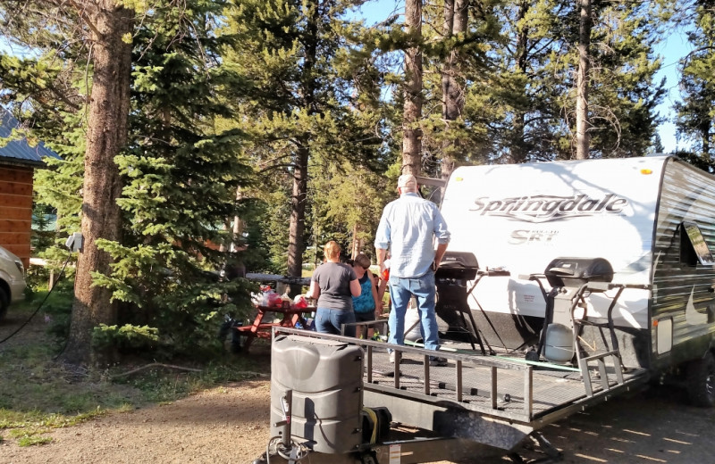 RV camp at Big Moose Resort.