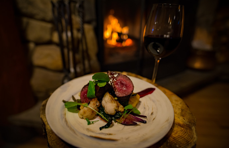 Dining at Baker Creek Mountain Resort.