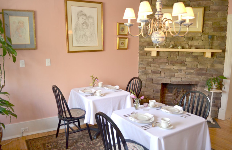 Dining room at The Bell House Inn.