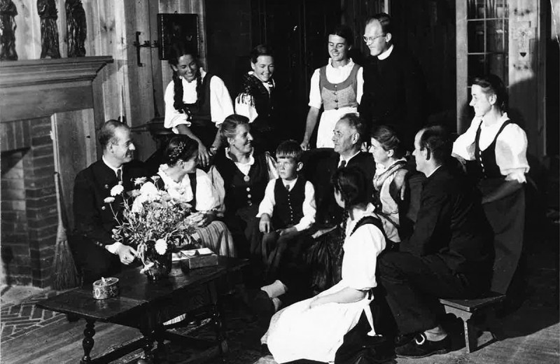 Von Trapp Family photo from Trapp Family Lodge.