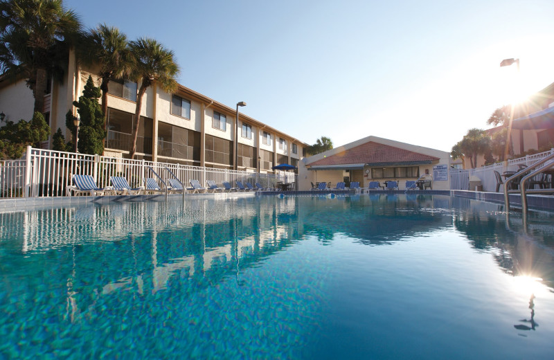 Outdoor pool at Club Wyndham Orlando International.